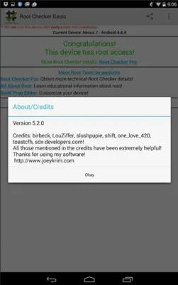 Root Checker android App screenshot 0